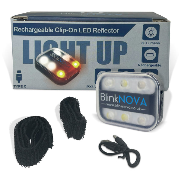 BlinkNova Running Light – Illuminate Your Run with Safety and Style