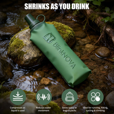 BlinkNOVA Soft Flask Water BottlesTPU, 500ml