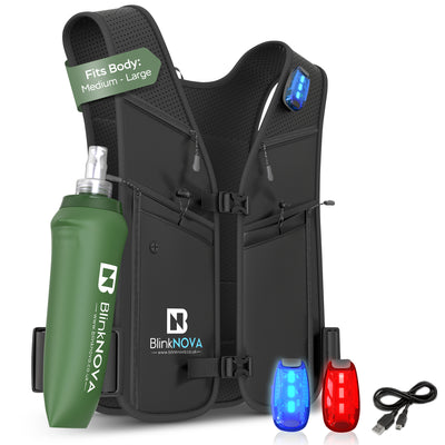 BlinkNOVARunning Vest | Clip Design(Fits Body M/L)