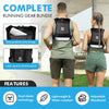 runner wearing BlinkNOVA hydration running vest outdoors