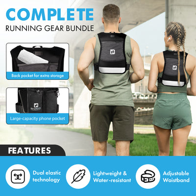 BlinkNOVA Running Vest | Front Zipper Design