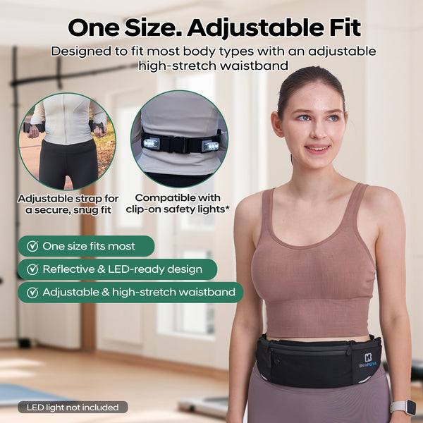 BlinkNOVA Running Belt – Lightweight Performance Waist Pack for Running