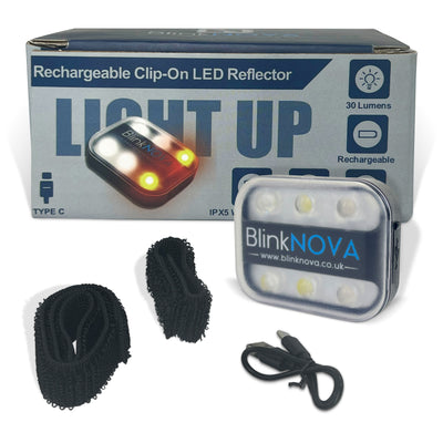 BlinkNova Running Light – Illuminate Your Run with Safety and Style