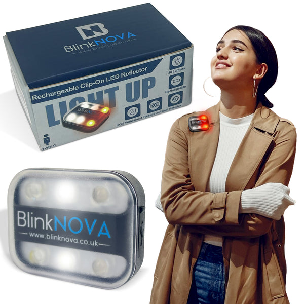 BlinkNova Running Light – Illuminate Your Run with Safety and Style