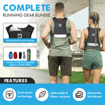 BlinkNOVARunning Vest | Clip Design(Fits Body M/L)