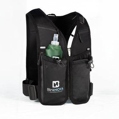 BlinkNOVA hydration vest with free water bottle
